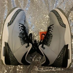 Pre-Owned Air Jordan 3 Retro “Wolf Grey” Sz 10
